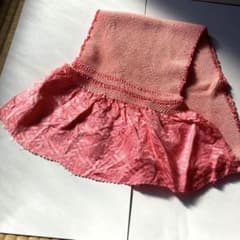 帯揚げ　ピンク①のサムネイル