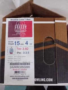 Shadow Lock™ Red ボウリングボール 15ポンド - メルカリ