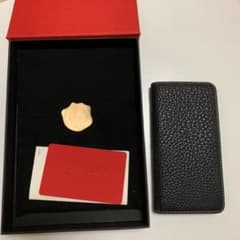 ボナベンチュラ　iPhone 7 ケース　ネイビー×オレンジのサムネイル
