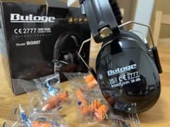 Buloge 防音イヤーマフ　ブラック　未使用品のサムネイル