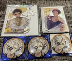無*月様 オランピアソワレ　アクリルパネル＆缶バッジ オランピアソワレ オラソワ展 アクスタ 月黄泉 缶バッジ 玄葉 アクリル