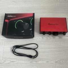 Focusrite Scarlett Solo Gen.4 インターフェース
