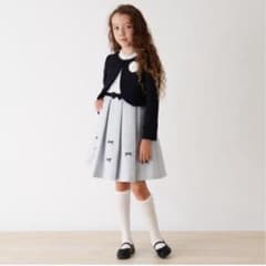 3can4on(Kids) フォーマルドレス 130cm ライトグレーのサムネイル
