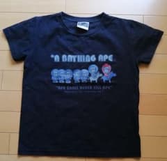 A BATHING APE ブラック Tシャツ Sサイズのサムネイル