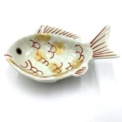 新品】【大人気】有田焼幸楽窯 錦金叩鯛形小付 縁起物 - メルカリ