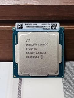 Intel Xeon E-2186G 3.8GHz-4.7GHz 中古 Intel Xeon E-2186G 3.8-4.7GHZ 6 CORE 12MB L3 SR3WR LGA1151 95W CPU