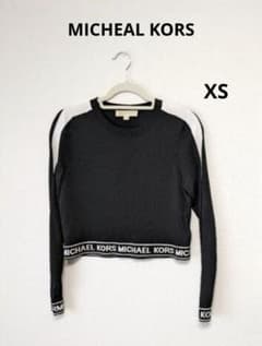 MICHAEL KORS クロップドセーター XS 黒