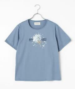 ピンクハウス　ブルーフラワリィプリントカットソーのサムネイル