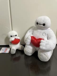 ベイマックス ぬいぐるみ 2個セット ハート持ち おすわり