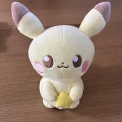 포켓피스 피카츄 봉제인형 별 모양 아이템 첨부