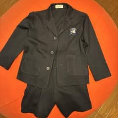 【ミキハウス】 110 スーツ セット 紺MIKI HOUSEのサムネイル