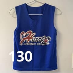 Heart バスケットボール ユニフォーム サイズ130 上のサムネイル