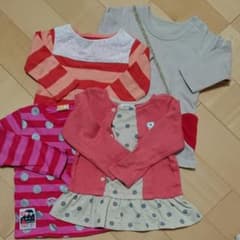 女の子 長袖 トップス まとめ売り 90のサムネイル