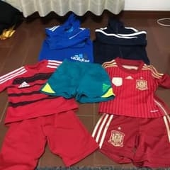 キッズサッカーウェアーセットのサムネイル
