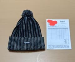 supreme ニット帽 19aw contrast stripe beanieのサムネイル