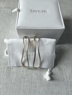 blanc iris ブランイリス ピアス ゴールド マット 神崎恵 スタッド 