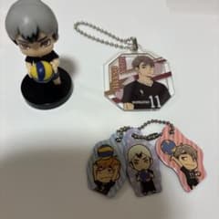 北信介 宮侑 宮治 ミニフィギュア アクリルキーホルダーセットのサムネイル