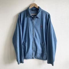 80s Polo by Ralph Lauren デニムジャケット 三角タグ 80s ポロラルフローレン デニム スイングトップ 三角タグ デニム