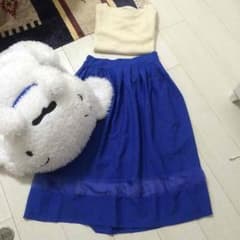 さんかくさん専用 青の爽やかスカートのサムネイル