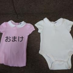 GAP babygap 襟付 襟付き 半袖 ロンパース リブ　80cmのサムネイル