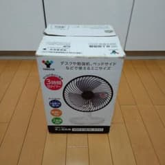 YAMAZEN 卓上扇風機 YDT-F18(W) 本体のサムネイル