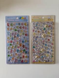 しずくちゃん ボンボンドロップ ミニ シール 2種セットのサムネイル