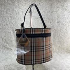BURBERRY バーバリー バニティバッグ ノバチェック シャドーホース