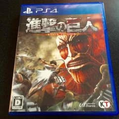 進撃の巨人 PS4 美品のサムネイル