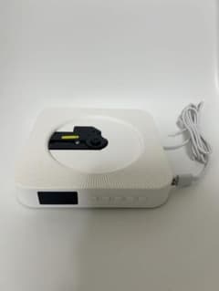 ホワイト 壁掛け CDプレーヤー Bluetooth スピーカーのサムネイル