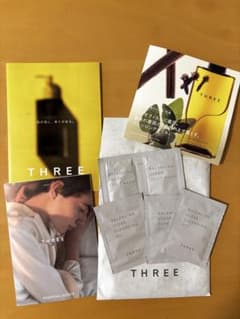 THREE スリー 洗顔料 、メイク落とし　サンプル 試供品のサムネイル