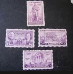 US stamps アソート切手 1935-1936 未使用ロットのサムネイル