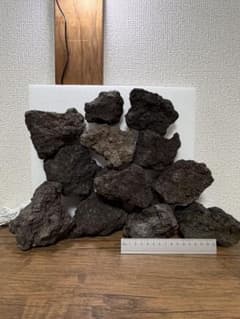溶岩石 12個　アクアリウム　テラリウムのサムネイル