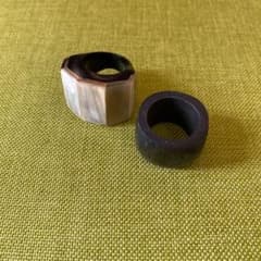 ヌー 骨 角 指輪のサムネイル