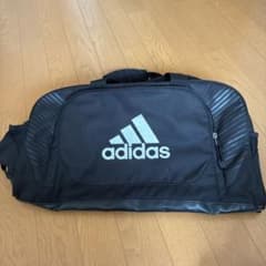 adidas アディダス ボストン　スポーツバッグ 黒のサムネイル