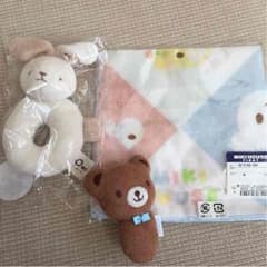 ミキハウスガーゼハンカチ新品のサムネイル