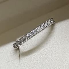 4℃ Pt950 ダイヤモンド エタニティリング 指輪 0.325ct - メルカリ