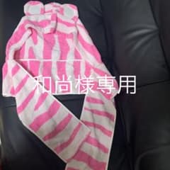 阪神タイガース　虎耳フードタオル　ピンクのサムネイル