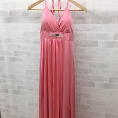 タイムセール！本日購入なら¥2000⭐️ ローズピンク ロングドレスのサムネイル