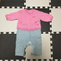 ミキハウス 70 ロンパース ホットビスケッツのサムネイル