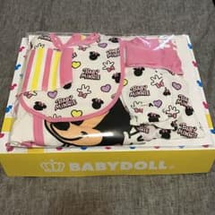 【専用です】ベビードール ミニー柄 新生児 肌着5点セットのサムネイル