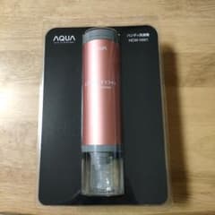 最終値下げ！新品☆AQUA ハンディ洗濯機 HCW-HW1 コーラルピンクのサムネイル