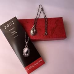 新品／未使用　GEORG JENSEN 2001 イヤーペンダント ネックレス