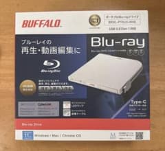 BUFFALO BRXL-PTG2U-WHE Blu-rayドライブ - メルカリ