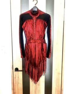 ❤️美品❣️レイリーナ　社交ダンスパーティードレス❤️ 新品❣️未使用❣️✨レイリーナ 社交ダンス パーティードレス