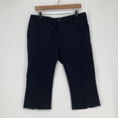 gree*n[nout] グリーンノート ネイビー クロップドパンツ 17サイズ