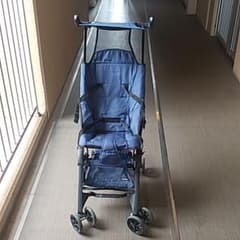 ☆ポキット☆ベビーカー☆PICKOT☆折りたたみ☆ネイビーのサムネイル