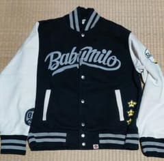 アベイシングエイプ ベイビーマイロ スタジャン スター 黒/白のサムネイル