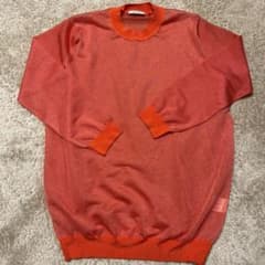 お値下げ トゥモローランド デ・プレ オレンジ シアーニット - メルカリ