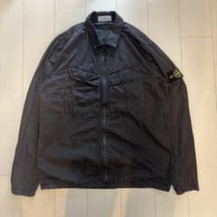 早い者勝ち！STONE ISLAND ミリタリージャケット ブラック XL - メルカリ
