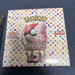 ポケモンカード151 未開封BOX シュリンク・購入証明書付 新品未開封シュリンク付き】ポケモンカード151 BOX - メルカリ